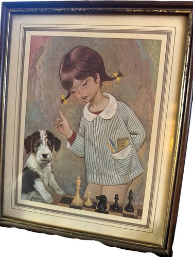 Vintage jandro print girl - jandro,