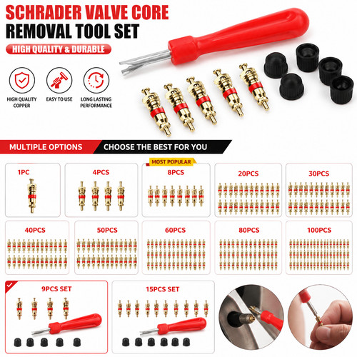 Schrader valve core remover - schrader,
