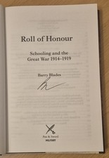Signed copy roll honour - copy!, of