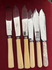 Sheffield Butter Dinner Knives