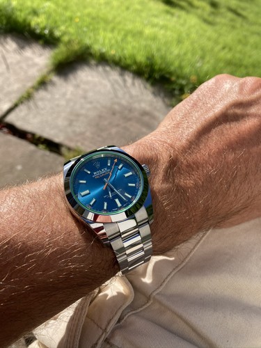 Rolex milgauss 116400gv - rolex,