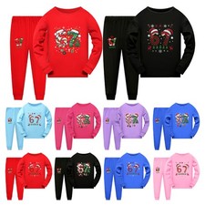 Kids 67 Elf Santa Pyjamas