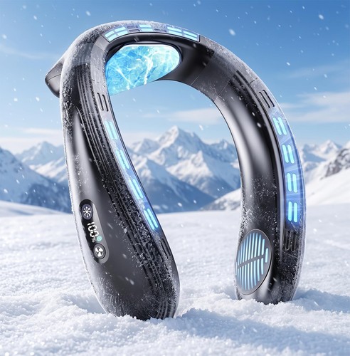 Neck fan air conditioner - air,