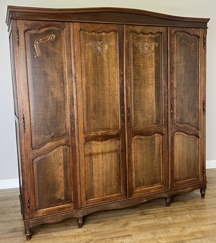 Wardrobe vintage french louis - wardrobe,