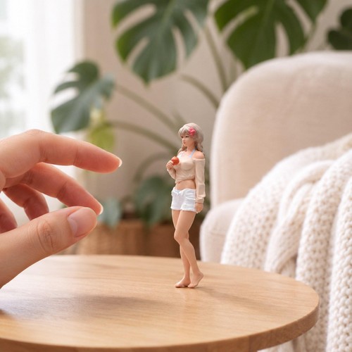 Girl figure micro - girl,