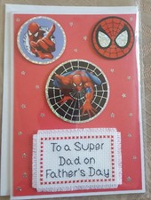 HANDCRAFTED CARD SPIDERMAN TO