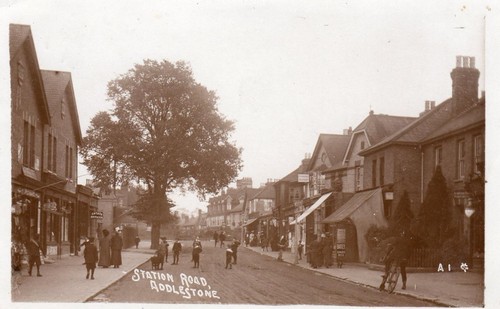 Station road addlestone post - road,