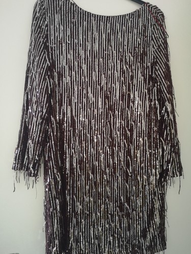 Bnwt zara burgundy silver - bnwt,