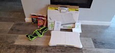 nintendo wii white u console bundle with games and sports