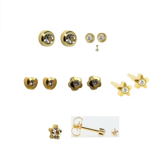 Hypoallergenic 24ct gold - ,