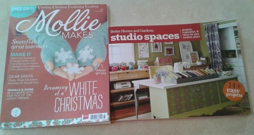 Molly makes magazine studio - &,