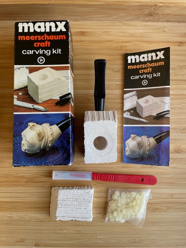 Manx meerschaum pipe craft - manx,