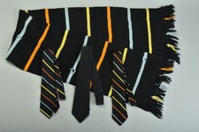 1960s Wellington College Old Boys' Association Ties & Knitted Wool Scarf. ZOH