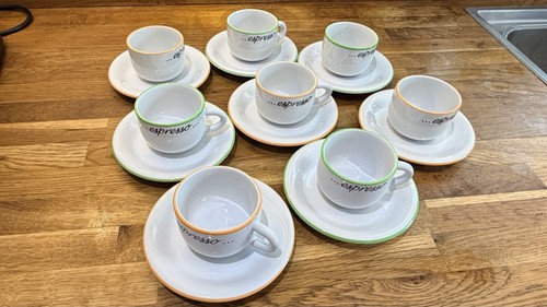 Espresso cup saucer set - espresso,