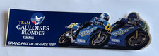 STICKER  MOTORCYCLE TEAM GAULOISES BLONDES YAMAHA GRAND PRIX DE FRANCE 1987