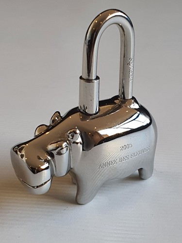 Hermes hippopotamus silver - hermes,