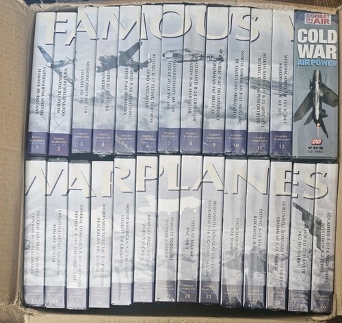 Famous warplanes series vhs - series,