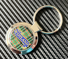 VINTAGE METAL SCOTLAND TARTAN