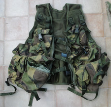 BRITISH ARMY TACTICAL WEBBING ASSAULT VEST, DPM CAMO