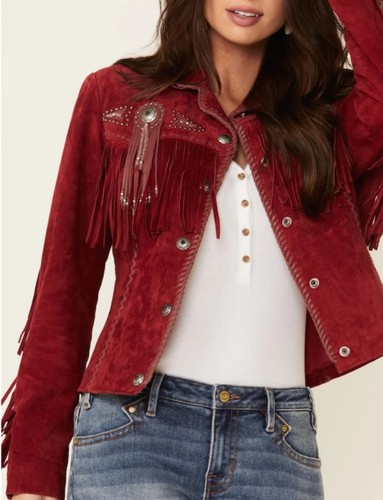 Women vintage western fringe - vintage,