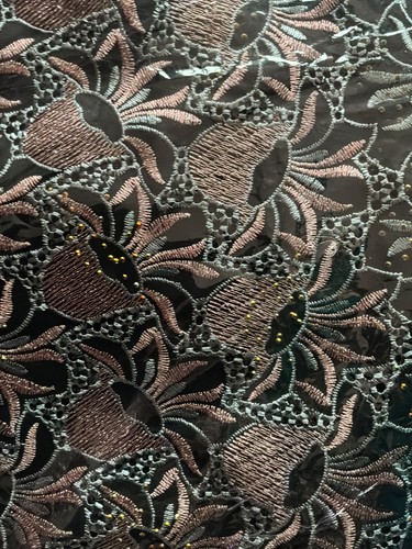 Nigerian lace embroidered - nigerian,
