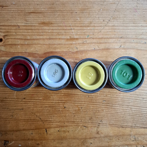Humbrol enamel model paint - model,