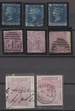Great Britain QV 1858, 1869