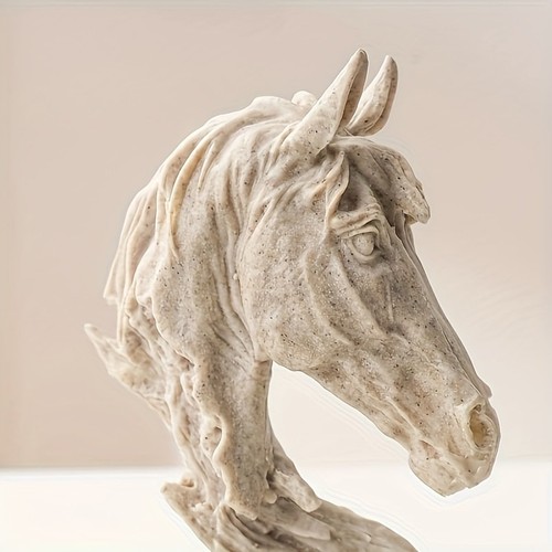 Horse head sculpture - horse,