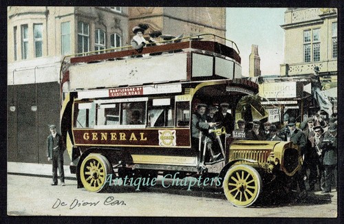 1906 dion bouton bus - bouton,