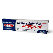 SECURE Denture Bonding Cream 40g - The Non-Water Soluble Bond -