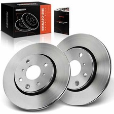 2x Brake Discs Front Pair for