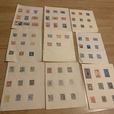 Old Stamp Collection - some unused lot 21
