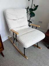 Boucle rocking chair - boucle,