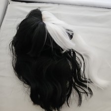 Halloween Costume Adult for Cruella Deville Wig