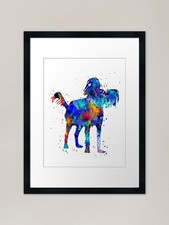 Russian toy terrier Framed Art