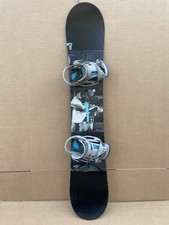 Burton Custom Twin Snowboard (158) with Burton Mala Vita Bindings (M)