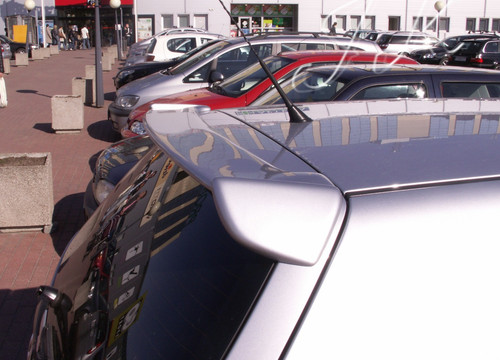 Roof spoiler wing for - spoiler, vw
