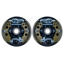 ALKO Style 200x51 Euro 2051 Trailer Backplates Brake Shoe Axle Set Brian James