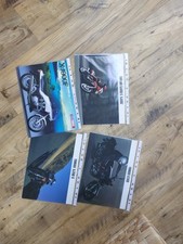 YAMAHA XZ400, XJ400, XJ750, XJ900 MOTORCYCLE SALES BROCHURES X 4