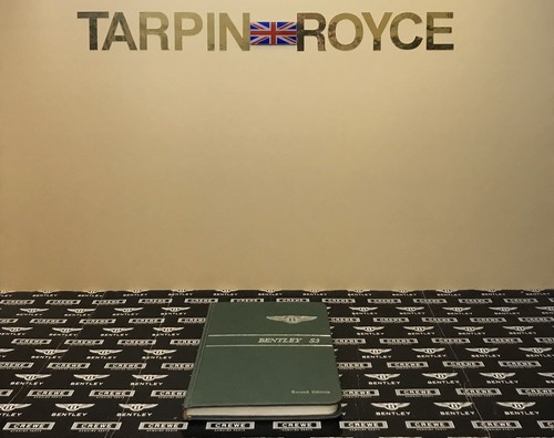 Bentley owners handbook - owners,