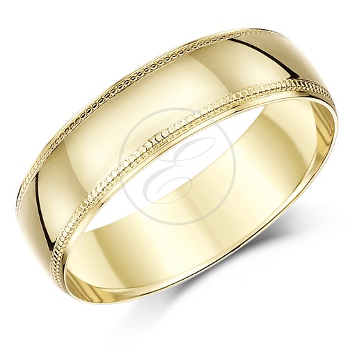 9ct yellow gold - yellow, ring