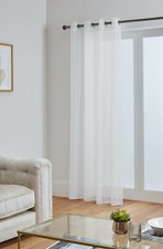 Voile curtains with eyelet - with,