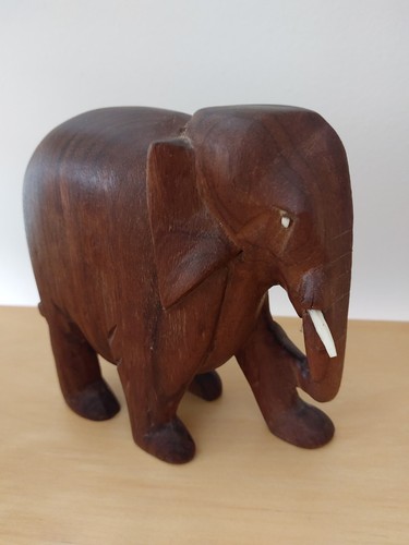 Vintage hand carved wooden - vintage,