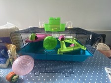 Dwarf/Syrian Hamster Cage and Accessories Set