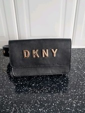 DKNY Gold Logo Belt Bag ~ 41" adjustable belt