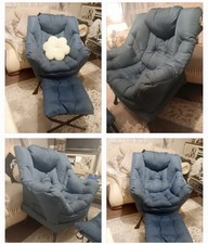 *SAVE £110*ABSOLUTE BARGAIN*Unused Blue Lazy chair+footstool (rrp £165.99)