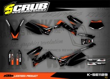 KTM graphics SXC 625 640 660 LC4 1999 - 2007 Decal set SCRUB  * ENDURO * LC4-E