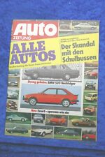 Car Magazine 19/80 Audi Coupe
