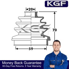 KGF Front Outer CV Joint Boot