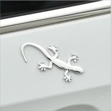 1x Car Metal 3D Gecko Lizard